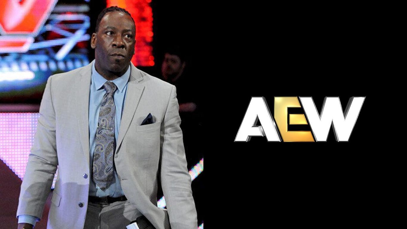 Booker T is an NXT commentator [image source: AEW Facebook, WWE.com]