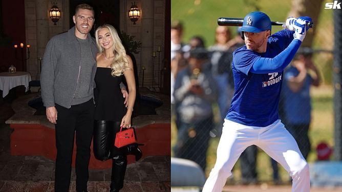Freddie Freeman's wife Chelsea drops 4-word reaction as Dodgers superstar dominates Rockies in Cactus League