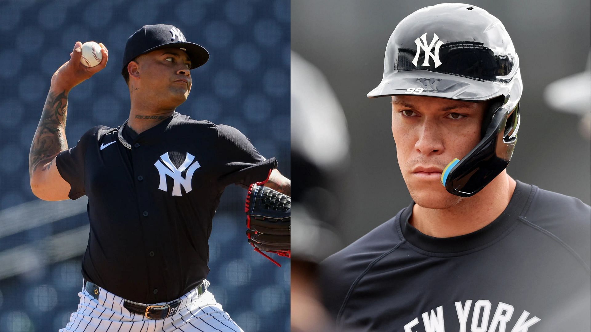 Luis Gil gives special shoutout to Yankees slugger Aaron Judge on social media story (Photo Source: IMAGN)