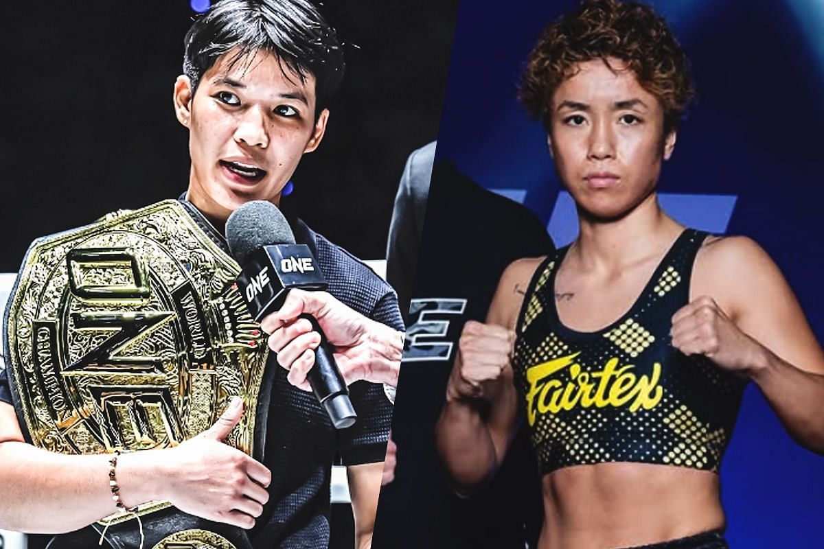 Phetjeeja (L) and Kana (R) | Image credit: ONE Championship