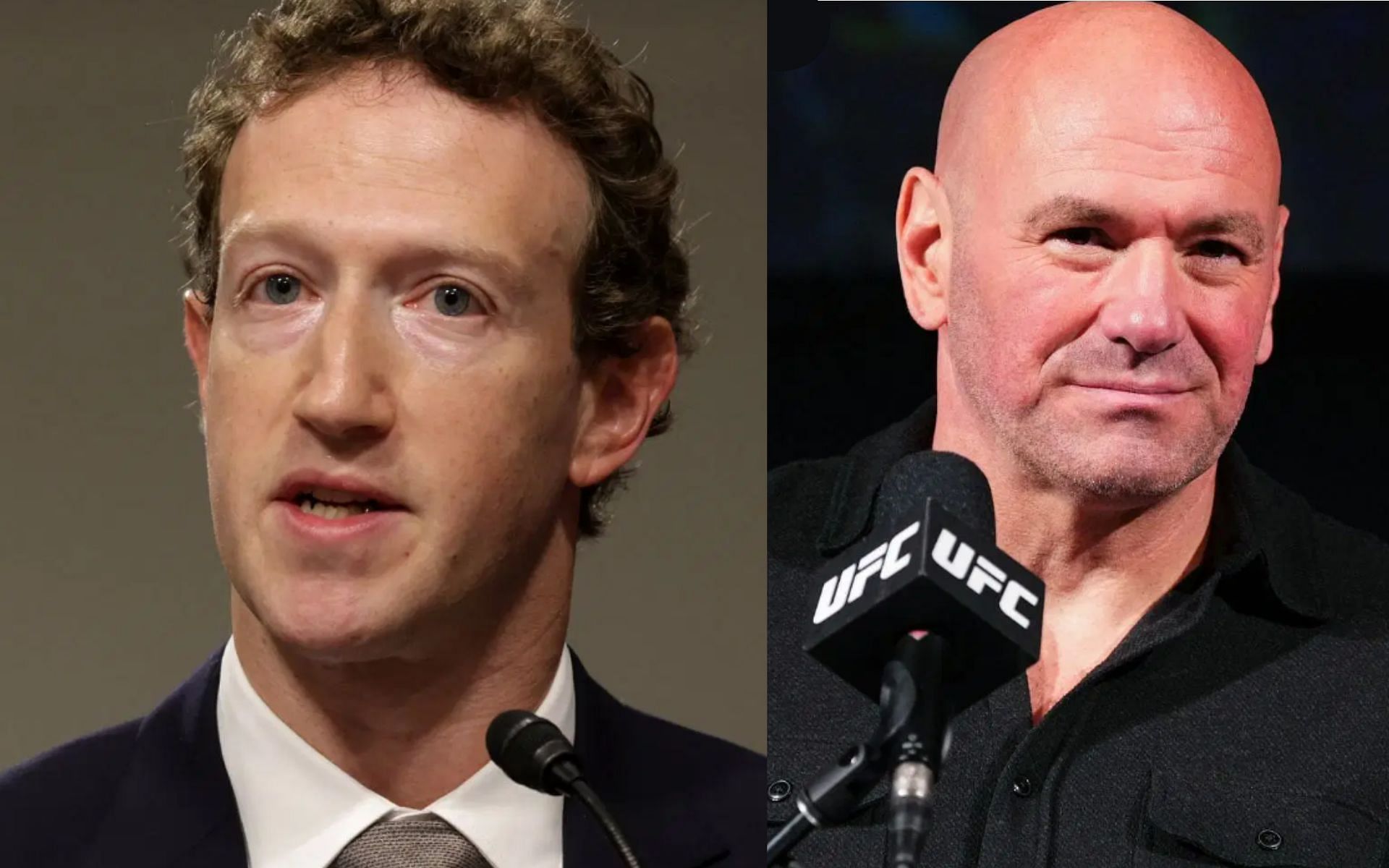 Joe Rogan (right) defends Mark Zuckerberg