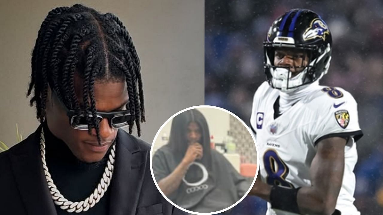 NFL fans react as Lamar Jackson&rsquo;s new offseason look goes viral