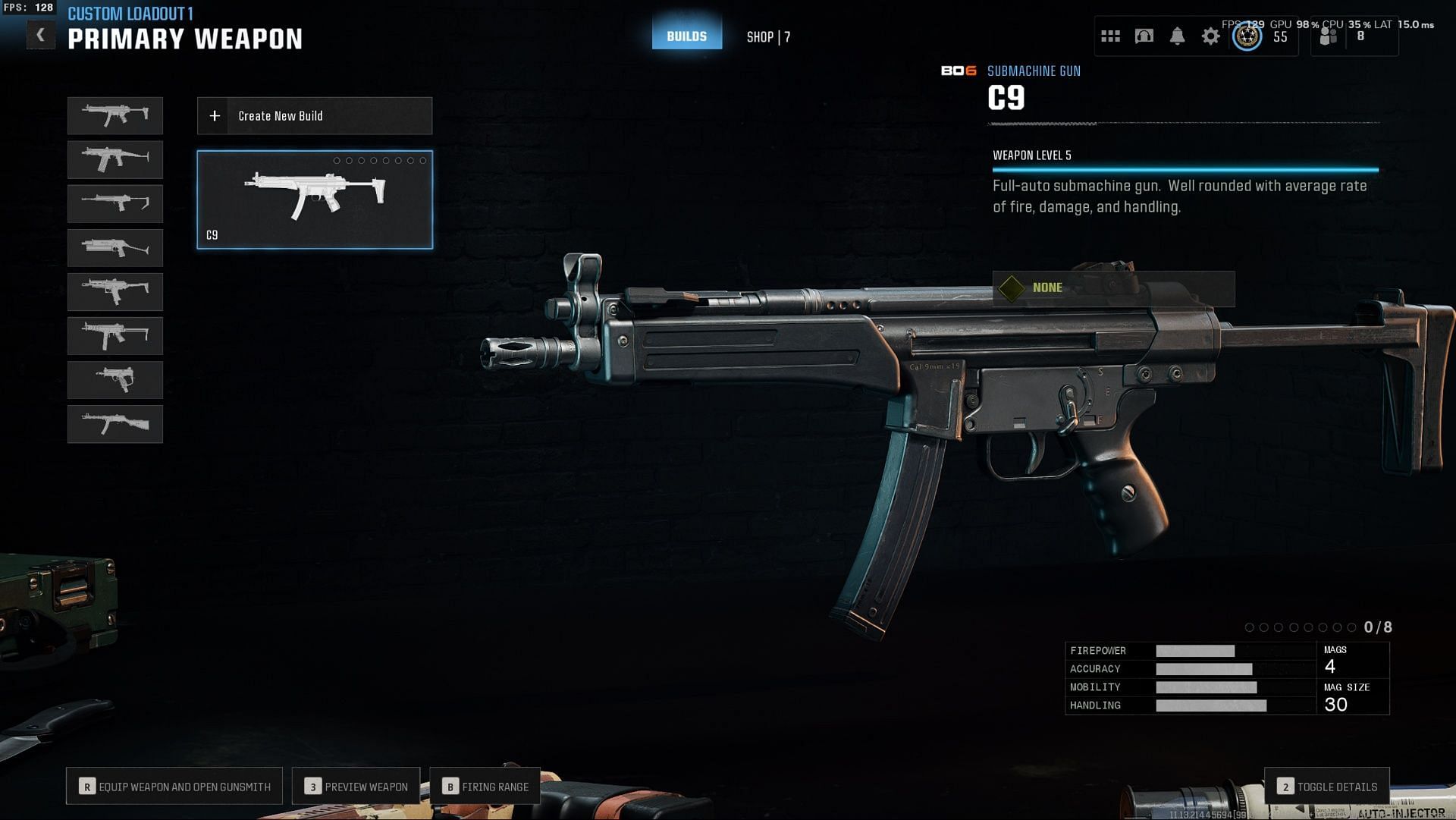 C9 SMG (Image via Sportskeeda Gaming || Activision)