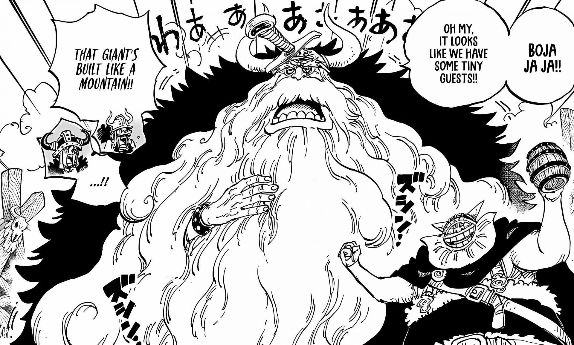 Jarul as seen in the manga (Image via Eiichiro Oda/Shueisha)