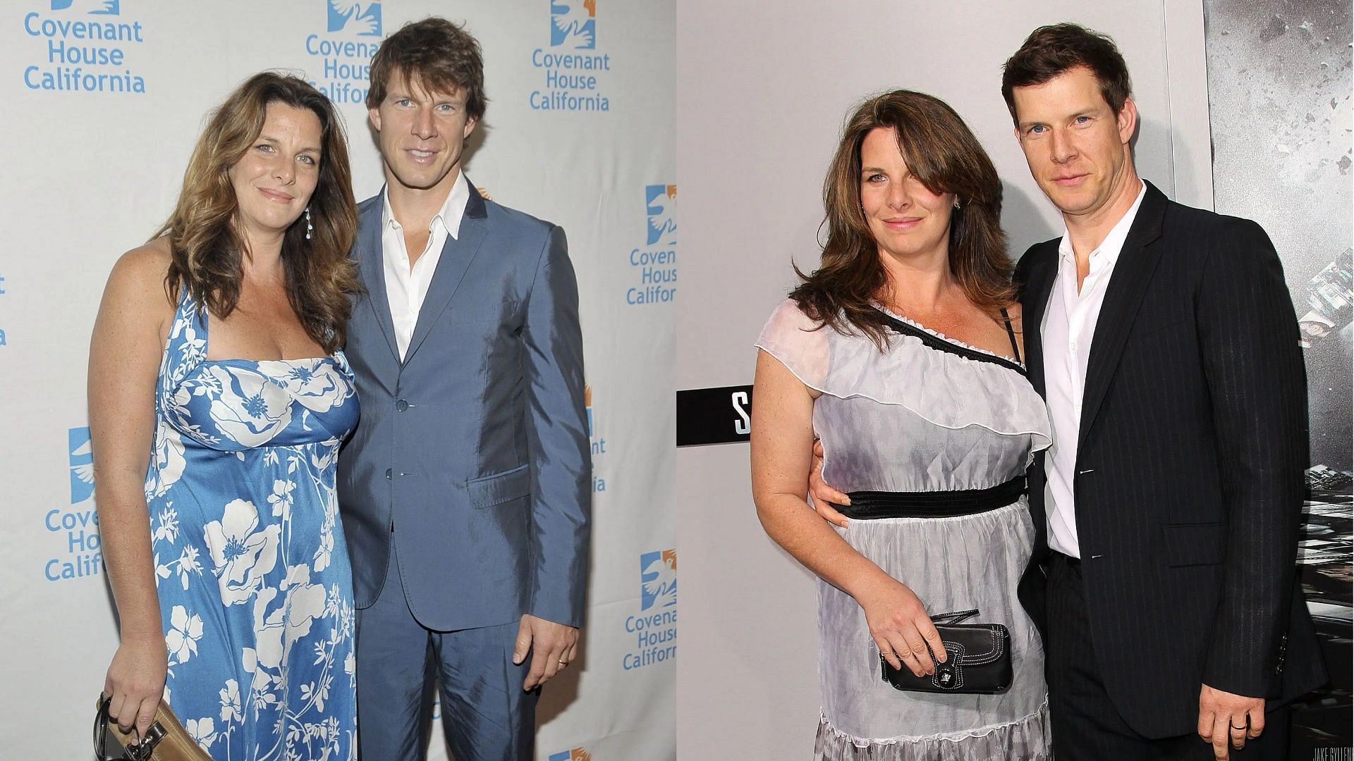 Eric Mabius and his ex-wife Ivy Sherman. (Image via John M. Heller, Frederick M. Brown/Getty Images)