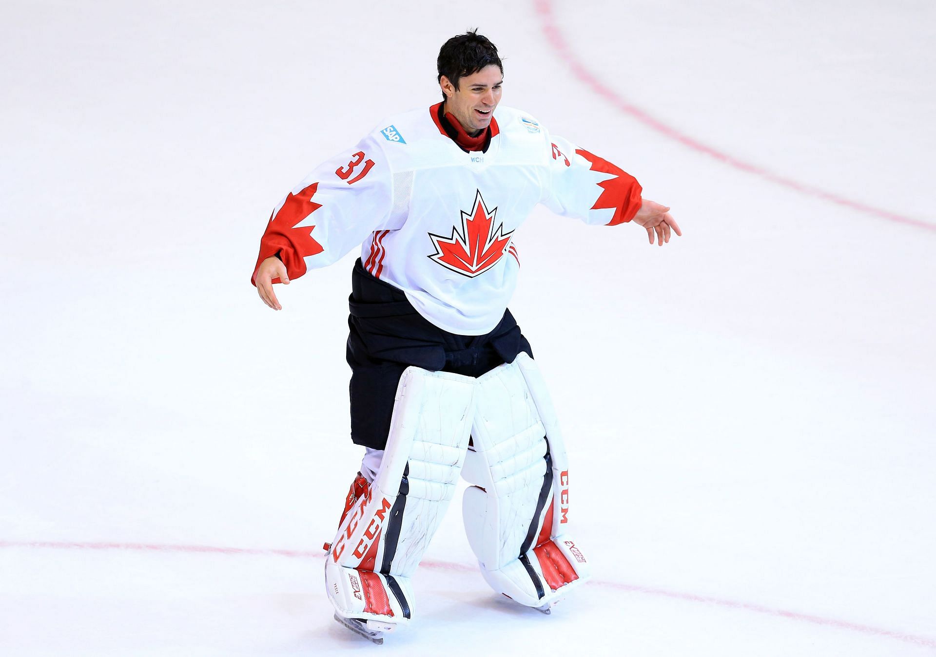 Carey Price at the World Cup Of Hockey 2016 Final. (Credits: Getty)