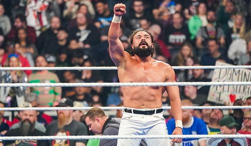 Andrade returned at last year's Royal Rumble but didn't get to show much in this year's match. (Image Credit: WWE.com).