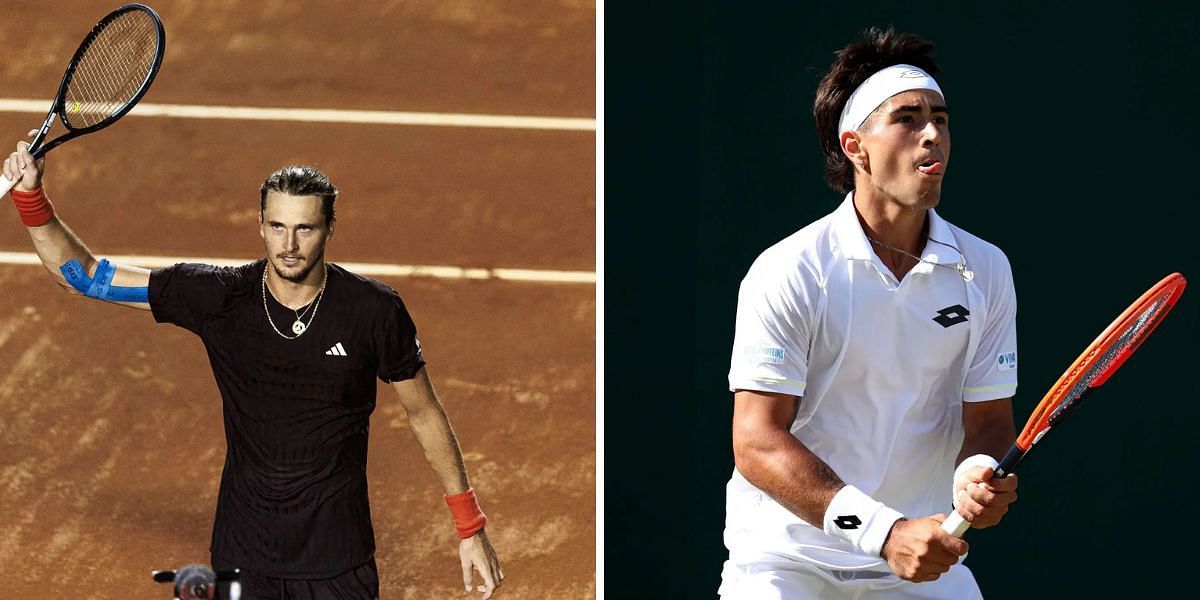 Alexander Zverev (L) vs Francisco Comesana (R) preview, (Source: Getty Images)