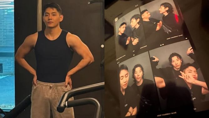 “We Stan Taeshin” — Internet reacts to BTS’ Taehyung and Park Hyo-shin’s goofy photobooth pictures