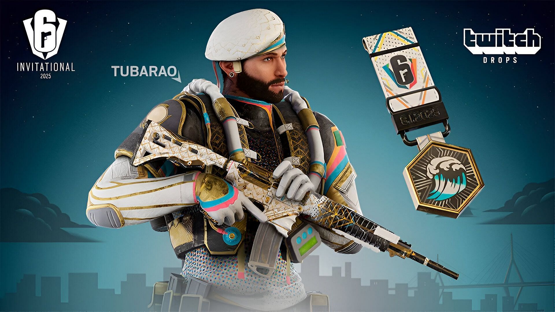 Tubarao bundle available in this year&#039;s Six Invitational drops (Image via Ubisoft)