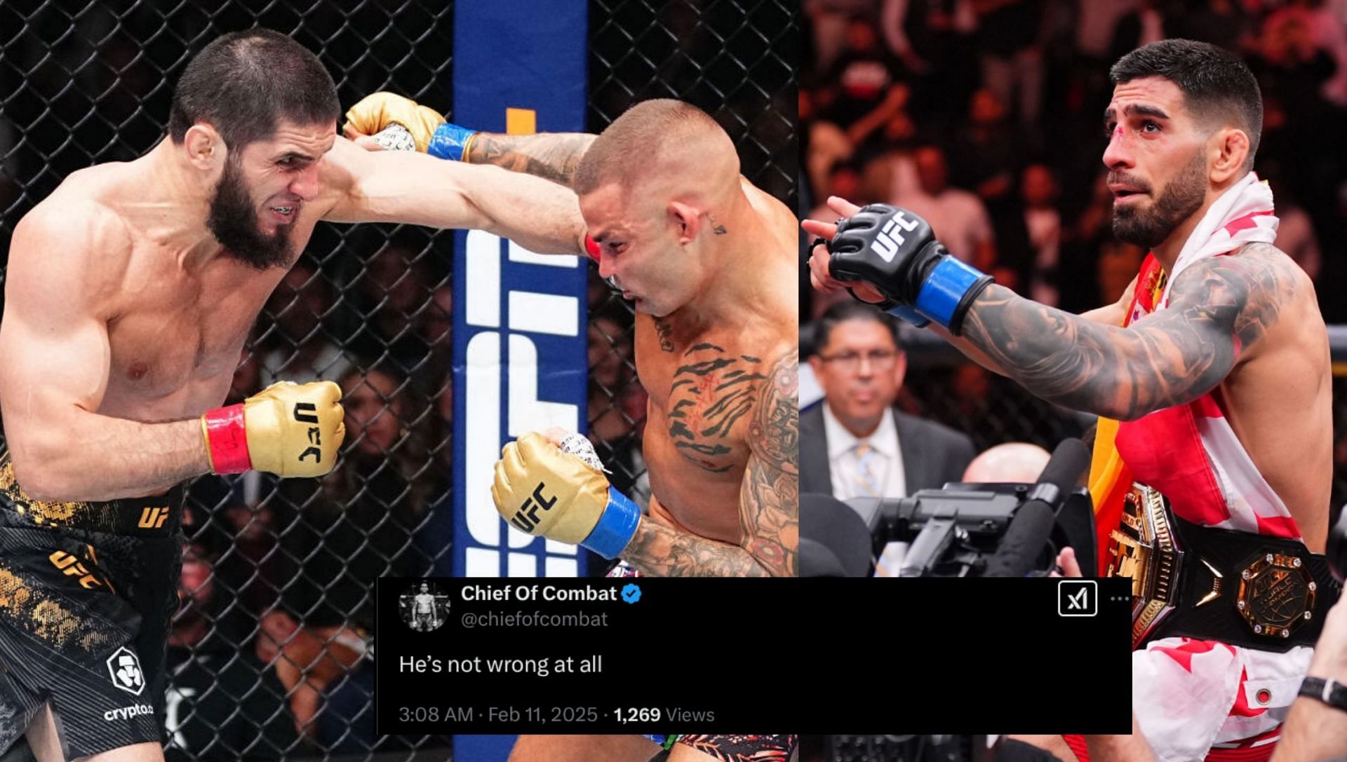 Fans chimed in the comment section to share their views on Dustin Poirier