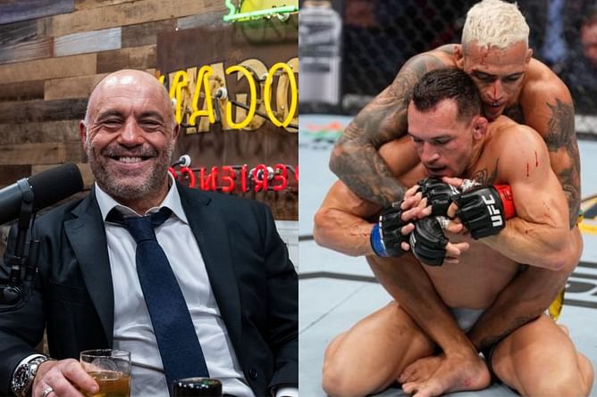 "He's an animal" - Joe Rogan gushes over "maniac" Michael Chandler's unbelievable display of cardio against Charles Oliveira