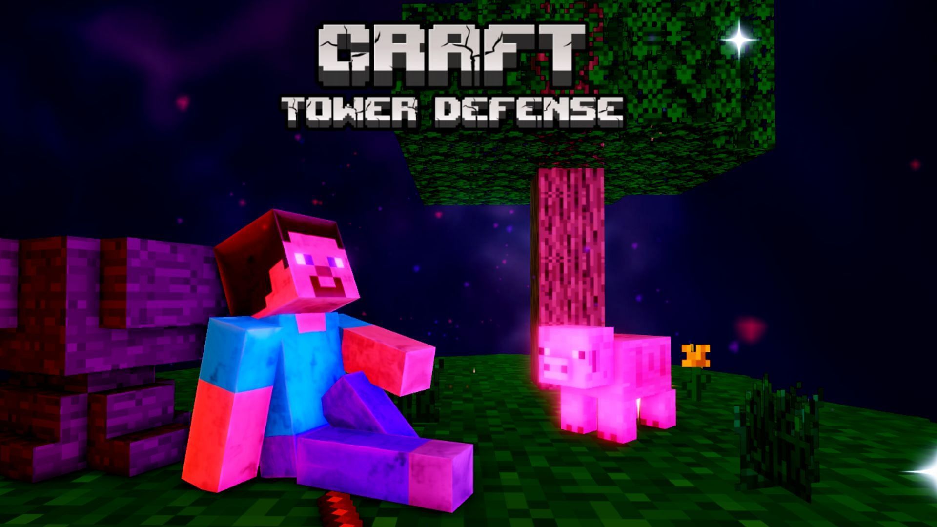 Guard your tower in Craft Tower Defense (Image via Roblox)