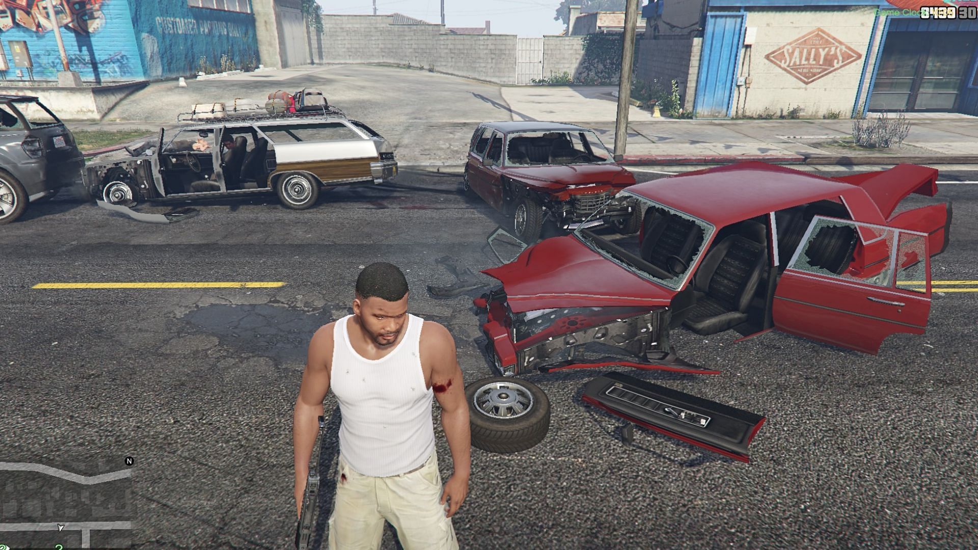 This mod makes damaging cars more fun in Grand Theft Auto 5 (Image via GTA5-Mods)