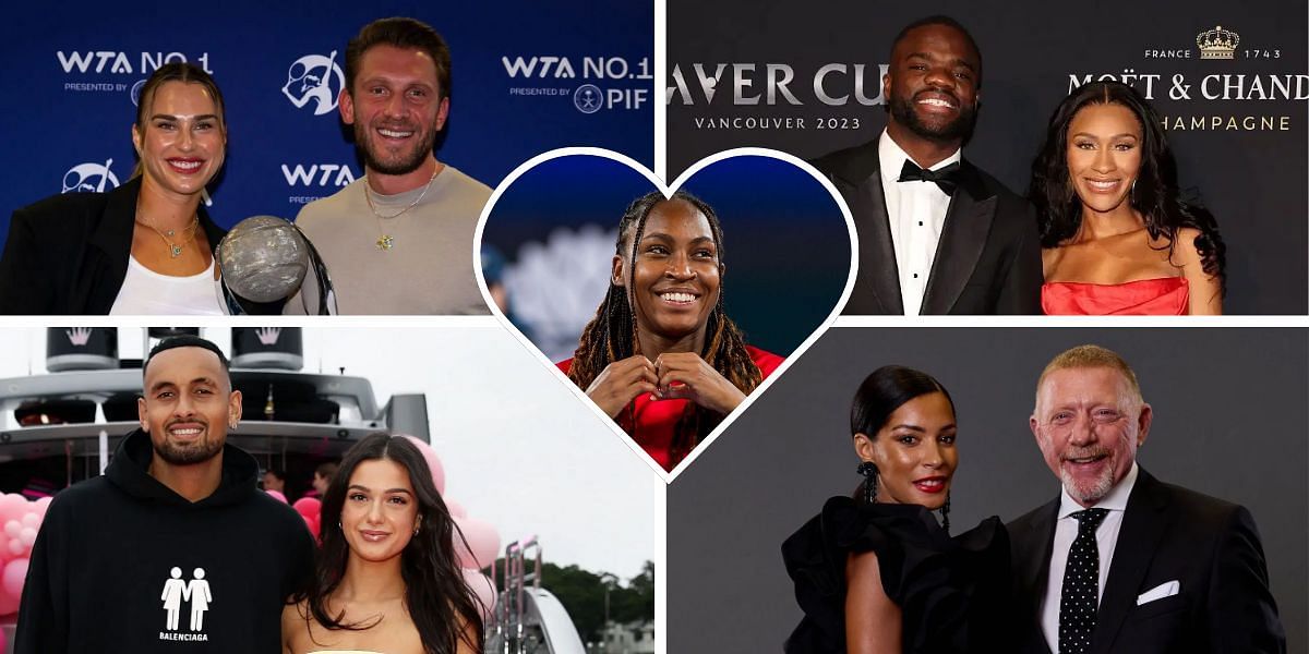 Coco Gauff Frances Tiafoe Aryna Sabalenka Boris Becker Nick Kyrgios