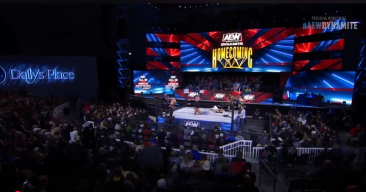 AEW arena [Source: AEW on Youtube]