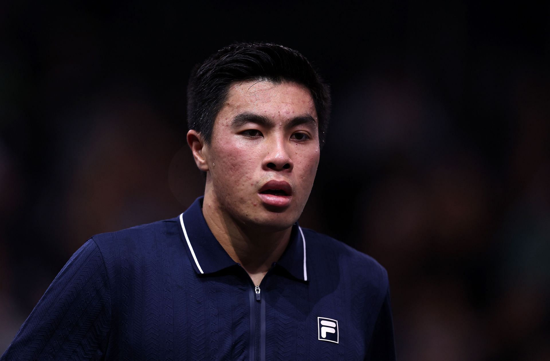 Nakashima in action at the Rolex Paris Masters 2024 - Source: Getty