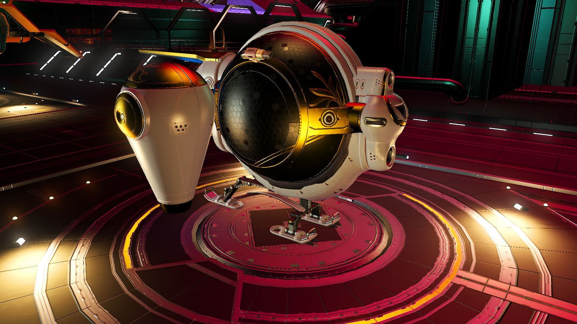 Exotic ship type in No Man&#039;s Sky (Image via Hello Games)