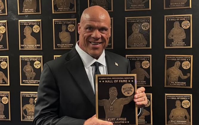 Kurt Angle says 38-year-old female WWE star is one of the top 3 wrestlers in the world regardless of gender (Exclusive)