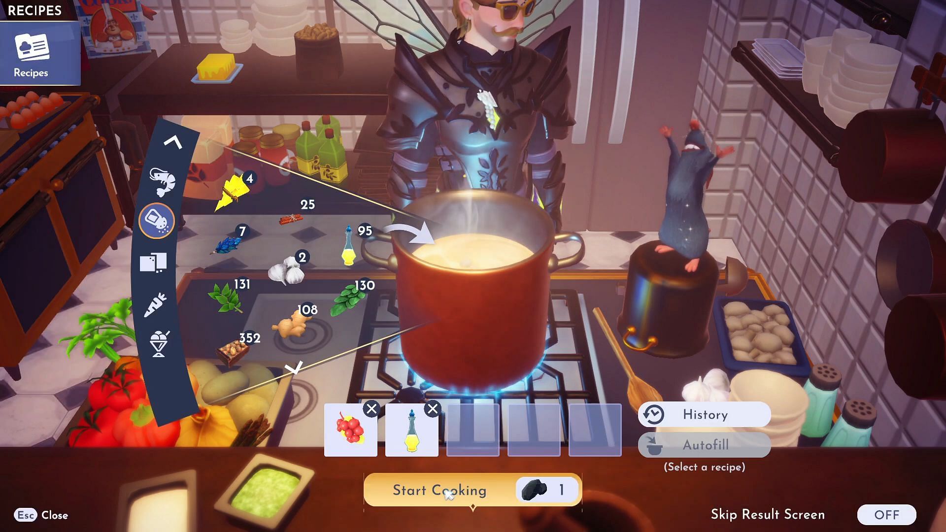 Cooking Station (Image via Gameloft || YouTube/Quick Tips)