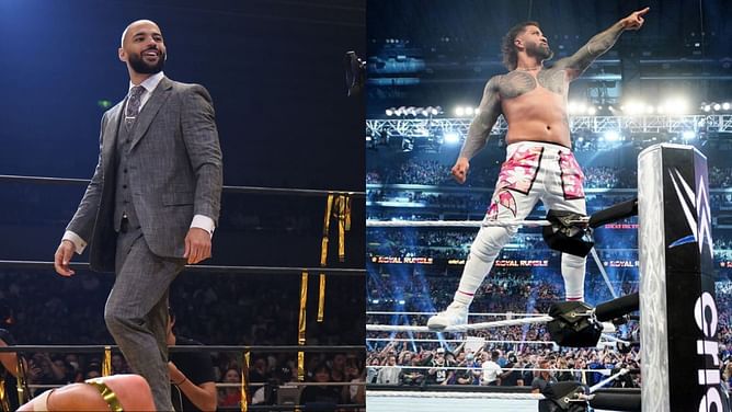 AEW star Ricochet reacts to Jey Uso winning the WWE Royal Rumble