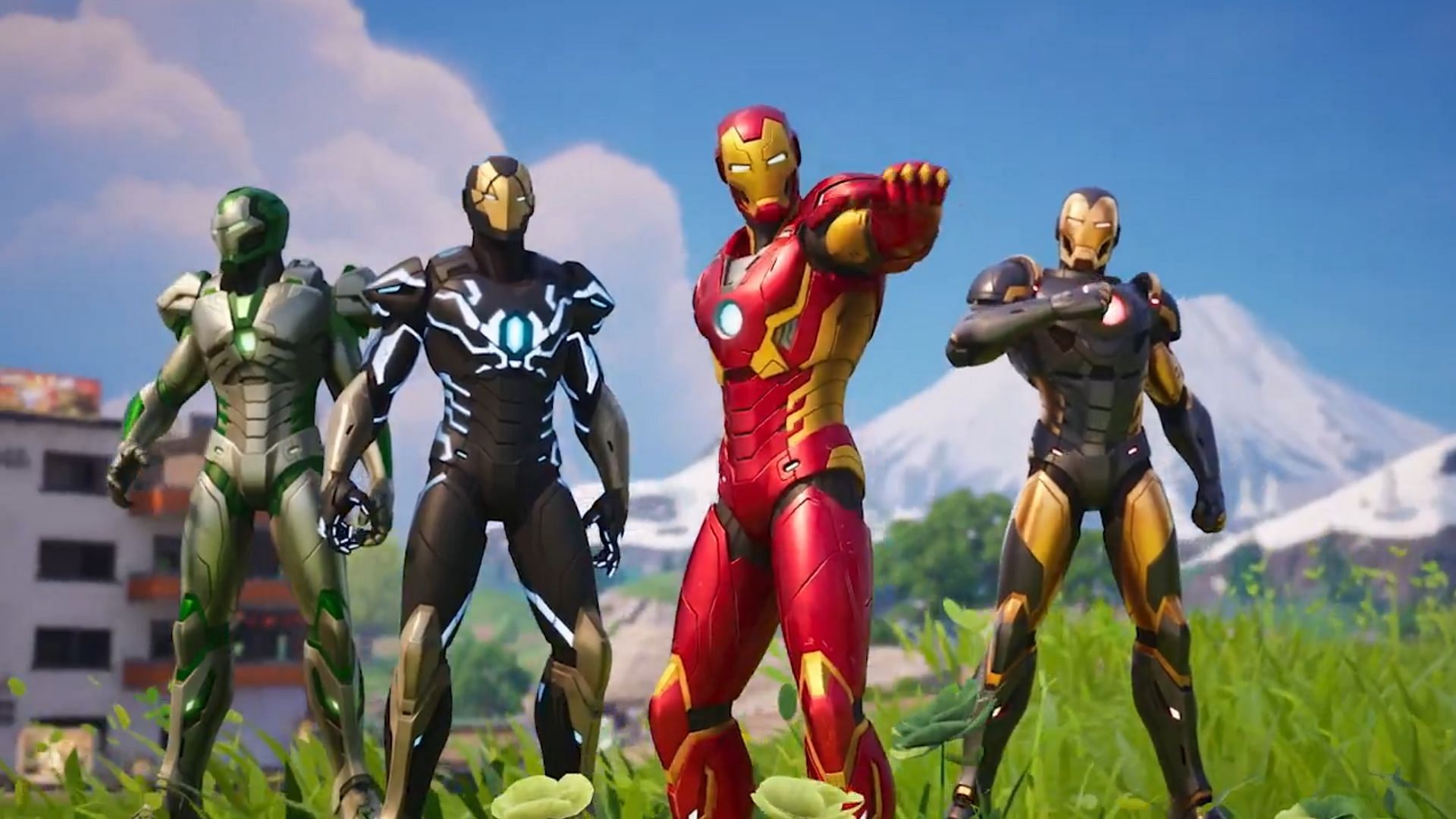 The Iron Man skin is now in Fortnite (Image via Epic Games)