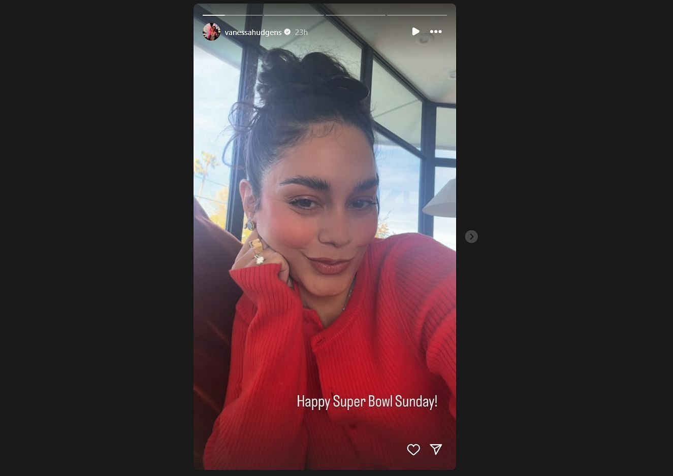 Vanessa Hudgens&#039; IG/vanessahudgens