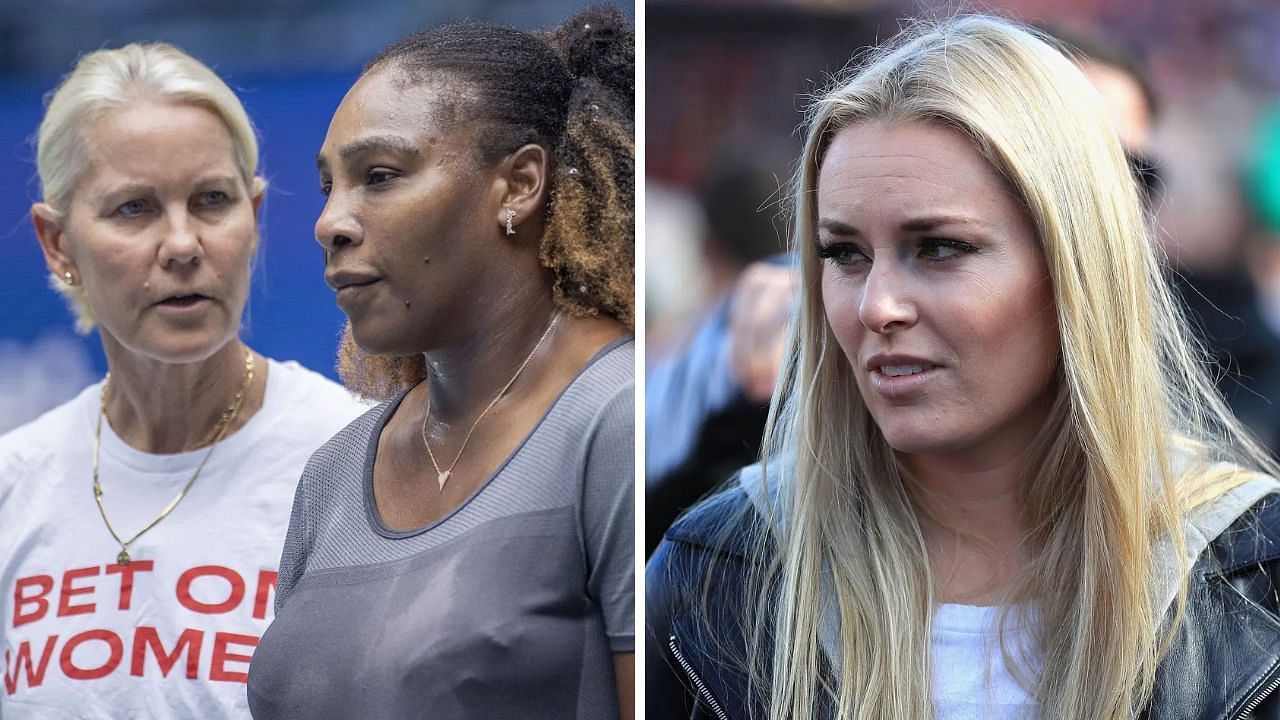 Serena Williams excoach and Lindsey Vonn