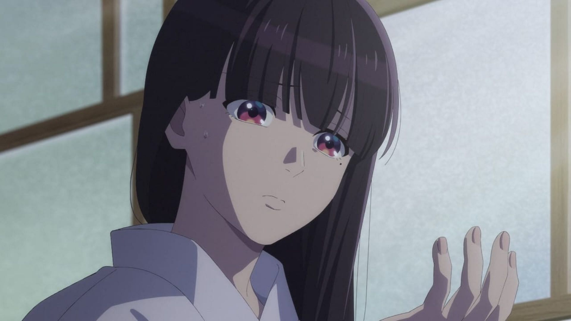 Miyo after seeing a dream (Image via Kinema Citrus)