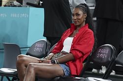 Lisa Leslie beams with joy as her husband and son share priceless moment during All-Star Weekend