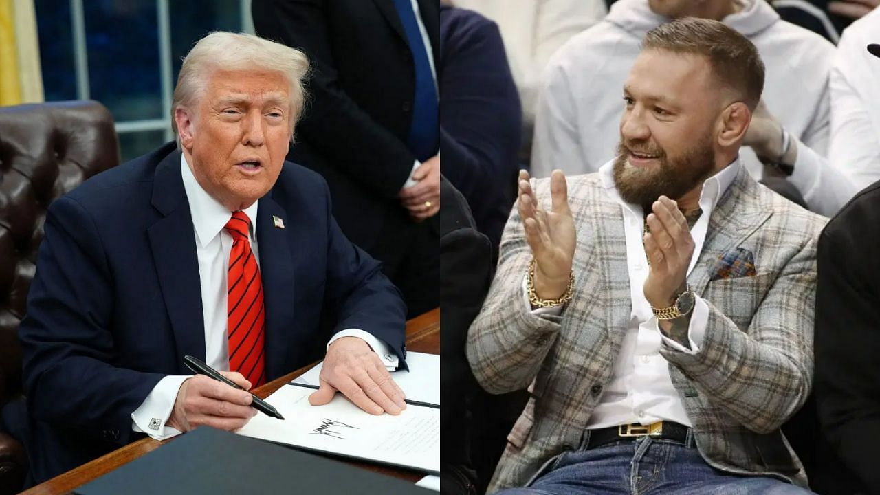 Donald Trump (Left) and Conor McGregor (Right)