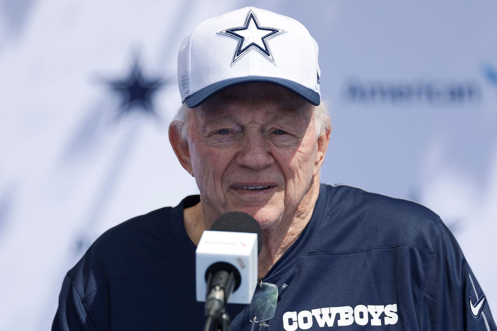 Colin Cowherd criticizes Jerry Jones&rsquo; team, puts Dallas Cowboys out of top 10 NFC teams&rsquo; list (Photo by Brandon Sloter/Icon Sportswire via Getty Images) - Source: Getty