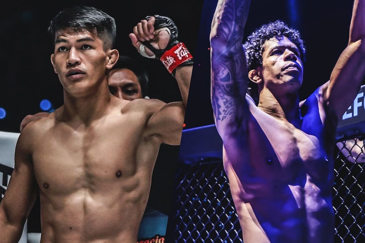 Danny Kingad and Adriano Moraes - Photo by ONE Championship