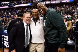 "Big Ten’s most-winningest coach in history!" - Magic Johnson honors MSU HC Tom Izzo after his legendary accomplishment