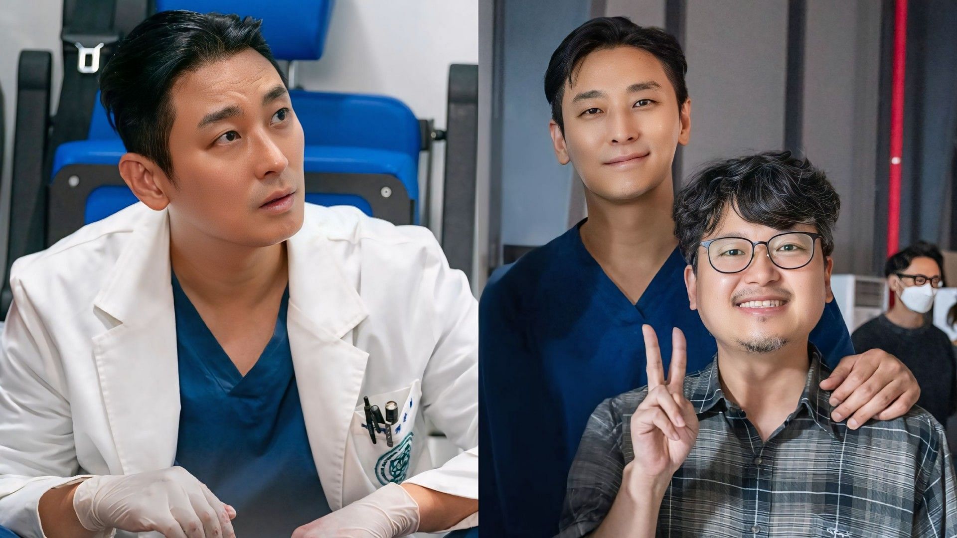 Ju Ji-hoon and Lee  (Image via X/@NetflixKR)