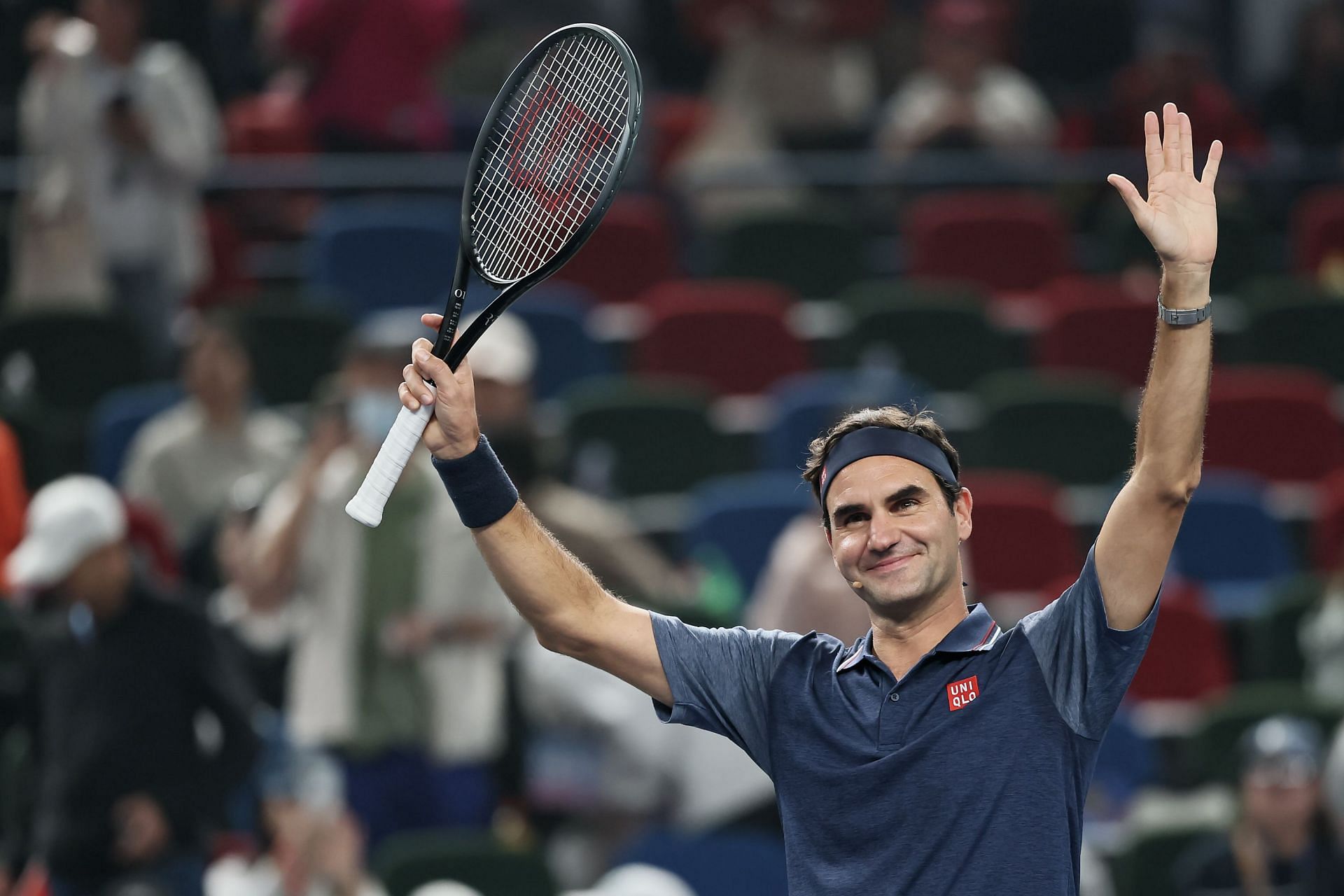 Roger Federer at 2024 Shanghai Rolex Masters - Day 12 - Source: Getty