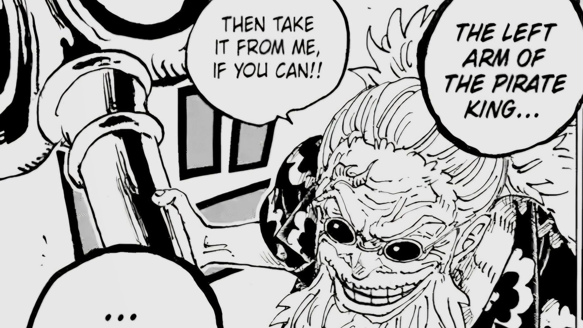 Scopper Gaban in One Piece chapter 1139 (Image via Shueisha)