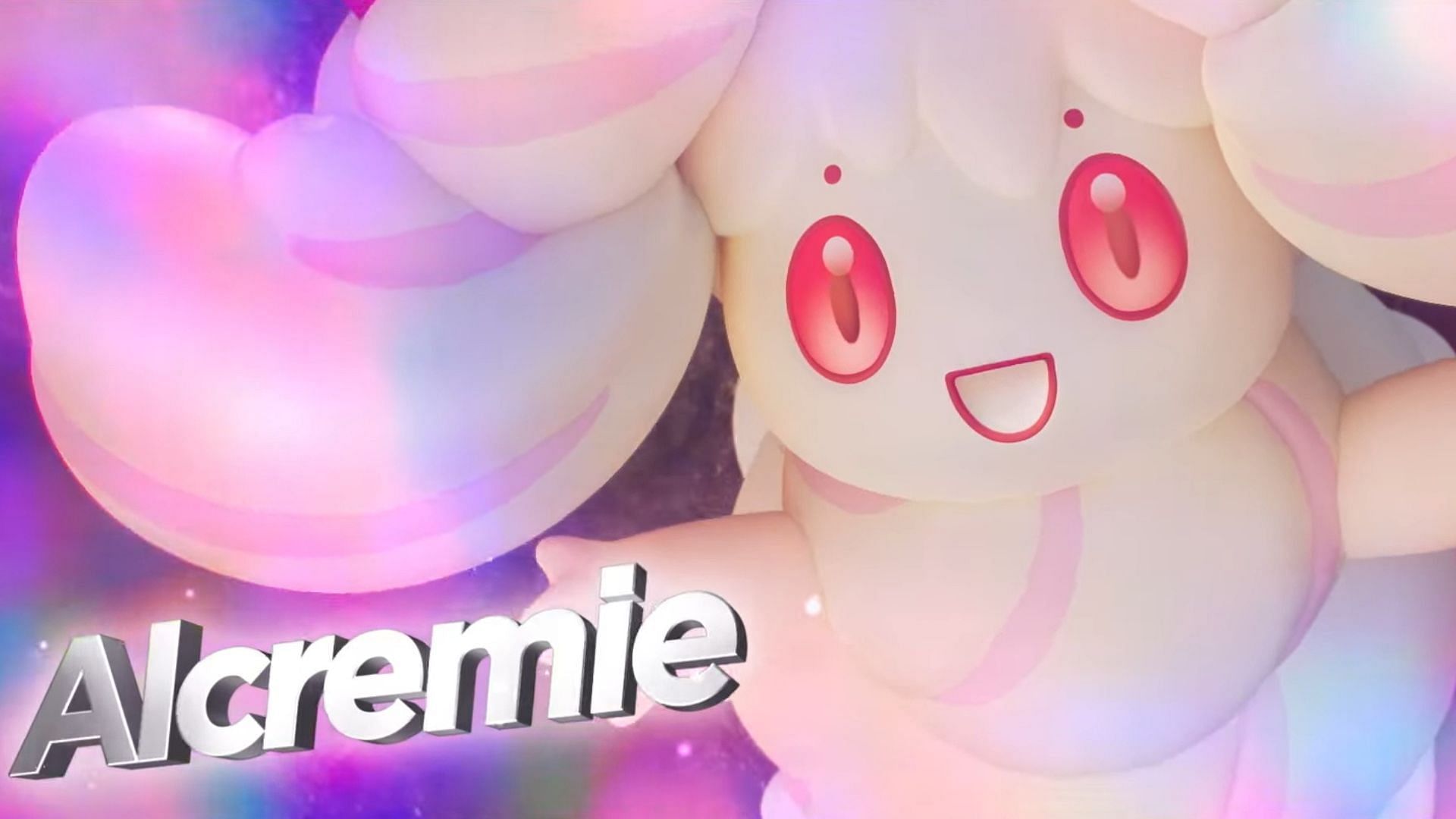 Alcremie as seen in the official Pokemon Day announcement (Image via The Pokemon Company)