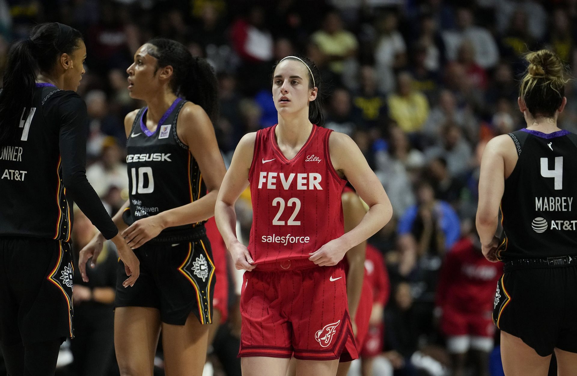 Caitlin Clark Indiana Fever v Connecticut Sun - Game Two - Source: Getty