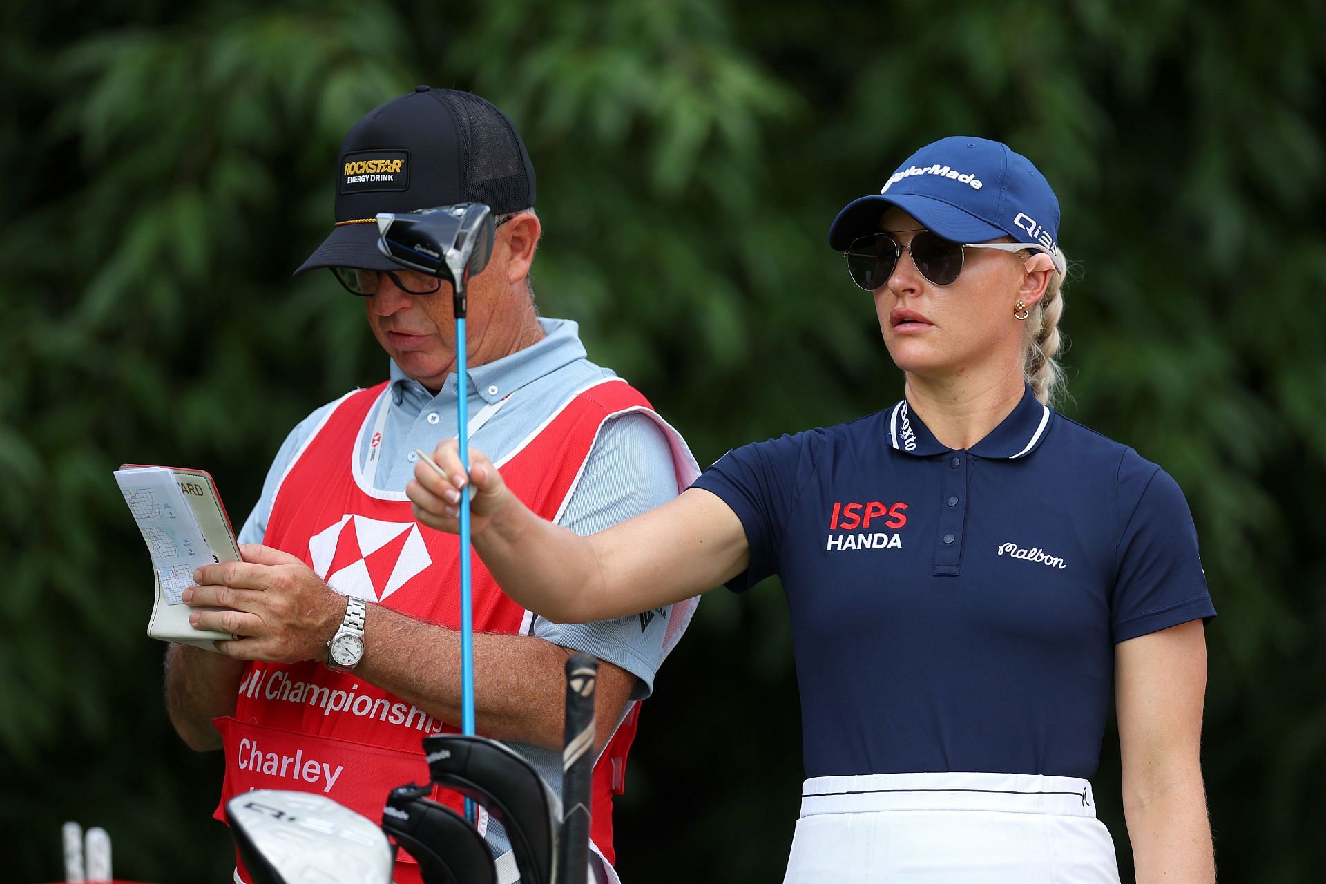 Charley Hull at the HSBC Women&#039;s World Championship 2025 (Source: Getty)