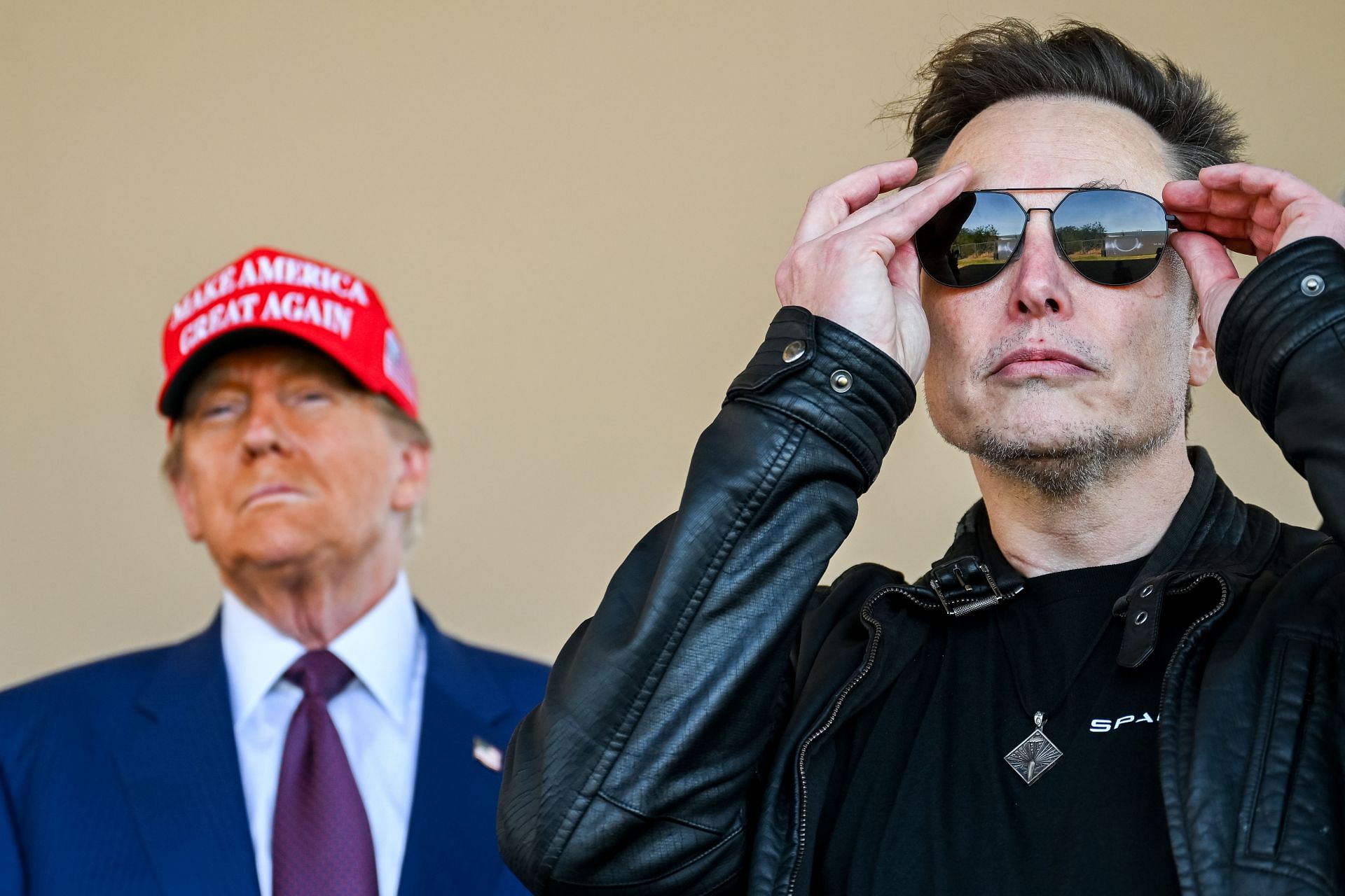 Elon Musk and Trump talked about DOGE&#039;s recent works (Image via Getty Images)