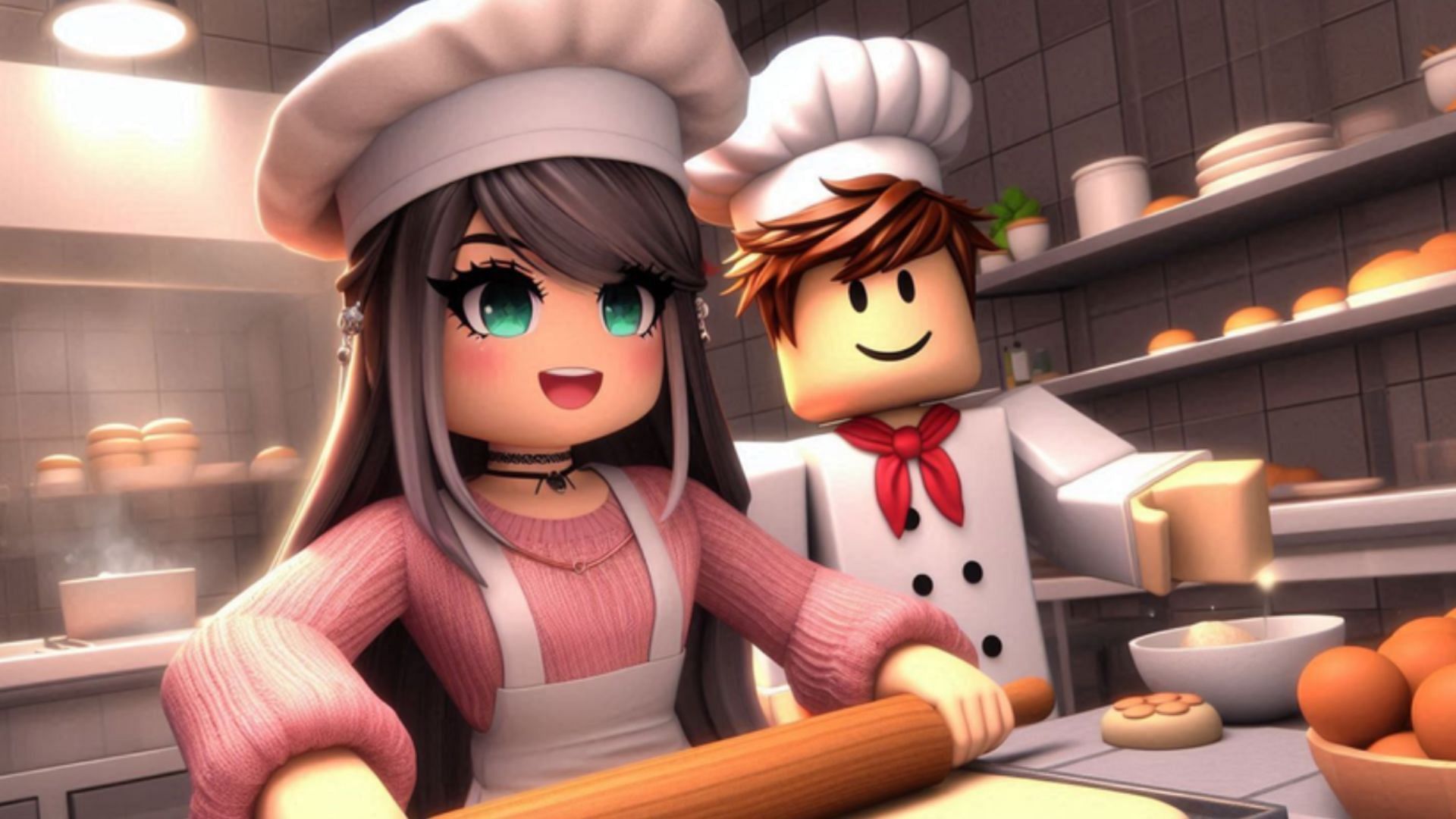 Run your bakery business in Bakery Shop Tycoon (Image via Roblox)