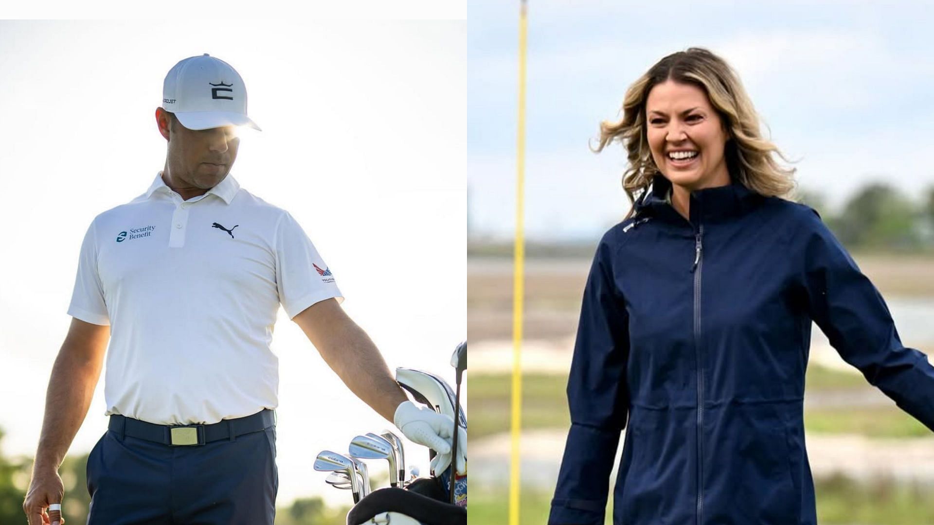 Amanda Balionis and Gary Woodland/ source: @balionis and @gary.woodland on IG