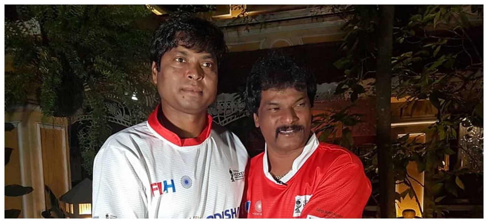 Sandeep Somesh was all praise for Dhanraj Pillay and Dilip Tirkey. - Source: Dhanraj Pillay on Meta