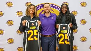 IN PICS: Montverde Academy honors Aaliyah Crump & Agot Makeer with their McDonald’s All-American jerseys