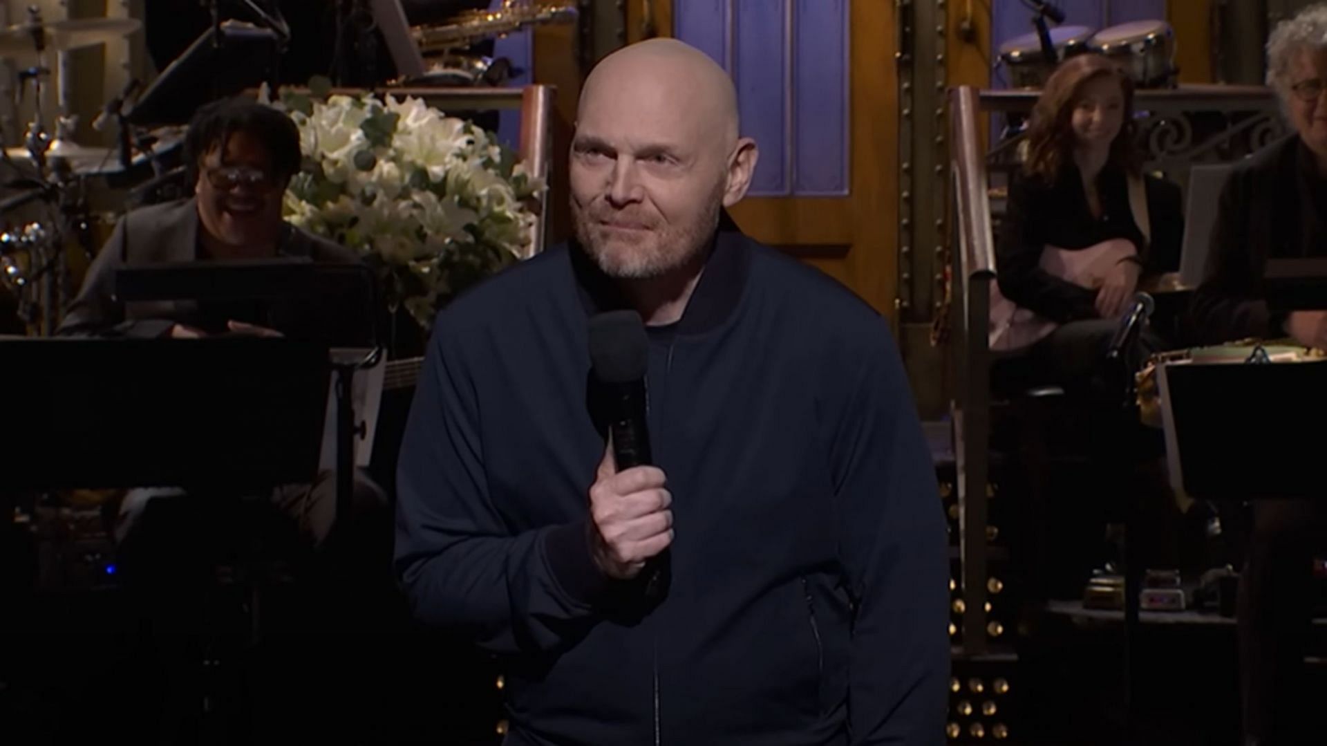 Bill Burr hosting SNL Tonight (Imae via youtube/@Saturday Night Live)