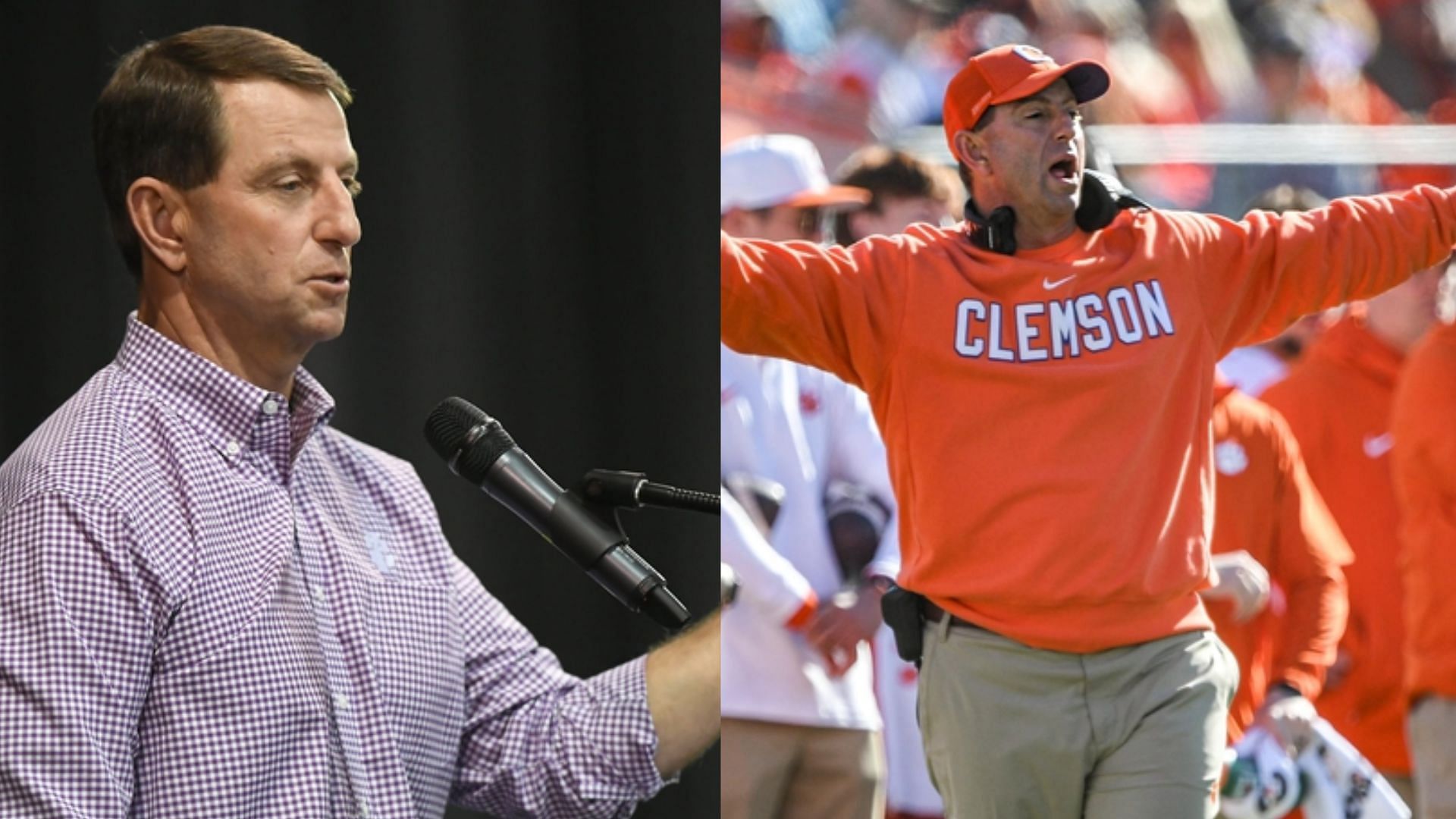 Clemson Tigers coach Dabo Swinney 