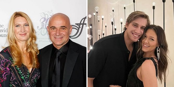 Andre Agassi & Steffi Graf's son Jaden sends message to girlfriend Catherine on Valentine's Day