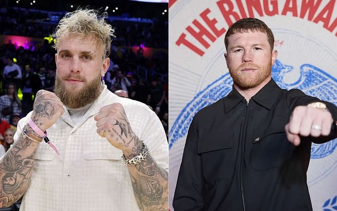 Jake Paul gives cryptic reaction as Canelo Alvarez's next fight is announced, and it's neither him nor Terence Crawford: "Bent the knee"