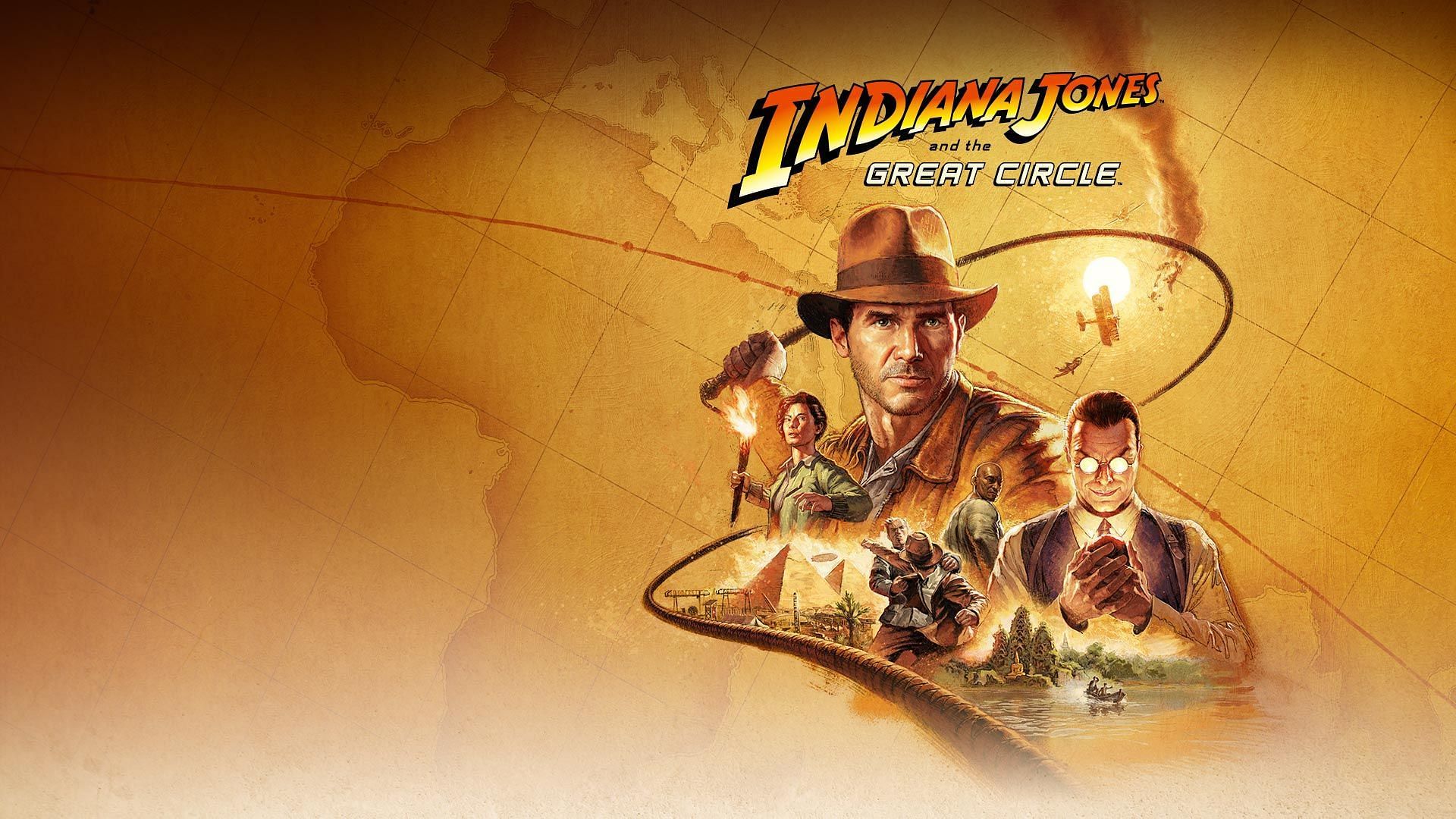 Key art of Indiana Jones and the Great Circle